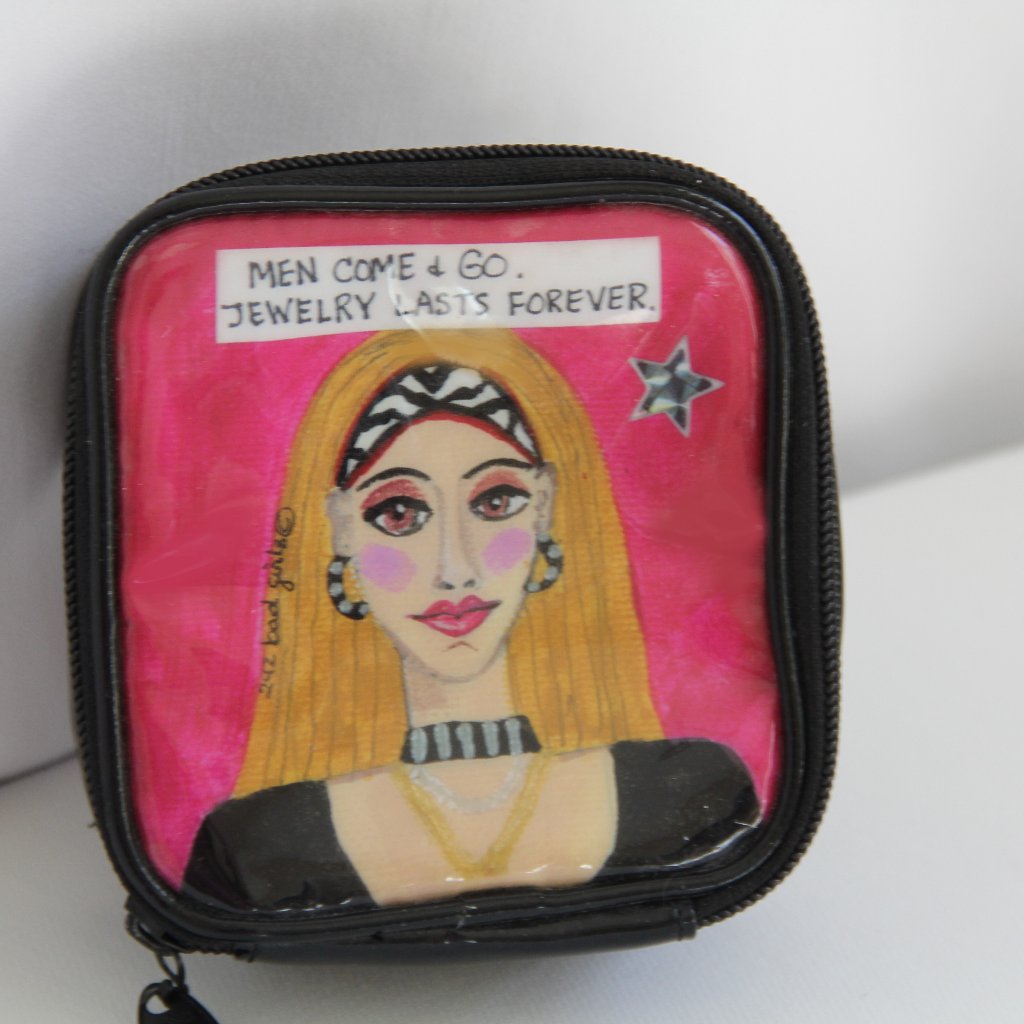 Lolly Lu “Men Come & Go. Jewelry Lasts Forever” Case